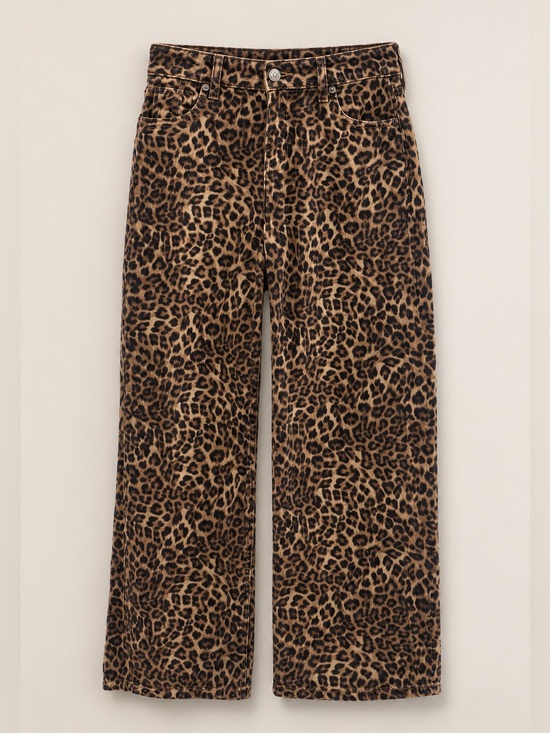 American Eagle Outfitters Denim - American Eagle Stretch Mid Rise Leopard Jeans
